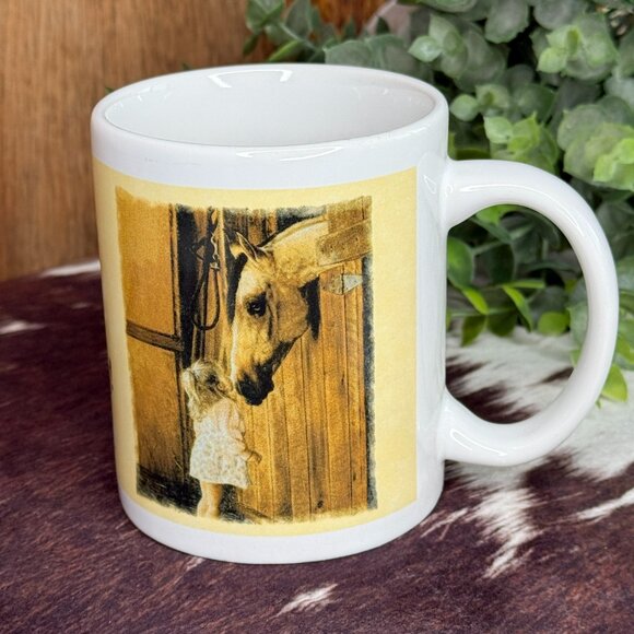 Leanin’ Tree “A Little Sugar Goes a Long Way!” Ceramic Mug - Lesley Harrison - Picture 3 of 12